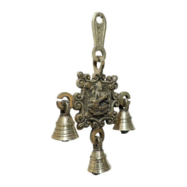 Brass Sarswati Bell 7 Inch KBH08346