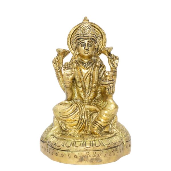 Brass LAKshmi 4 Inch KBH09073