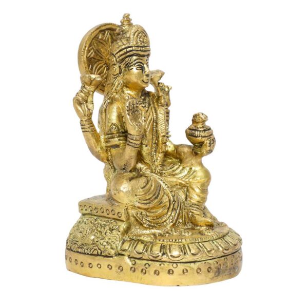 Brass LAKshmi 4 Inch KBH09073