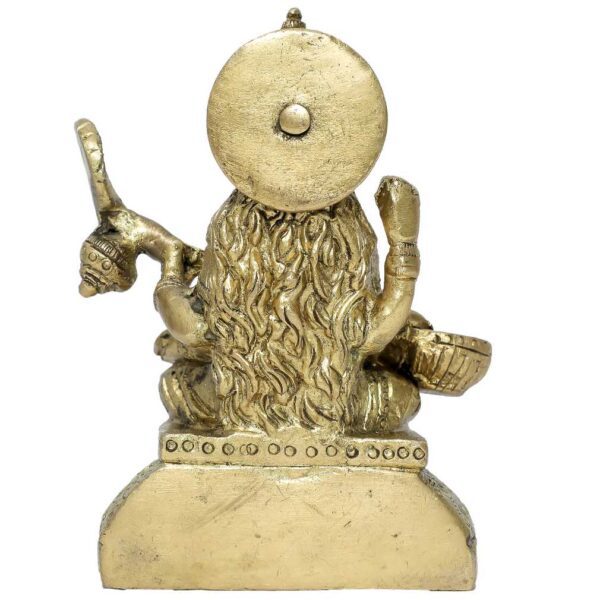 Brass Saraswati 4 Inch KBH09074