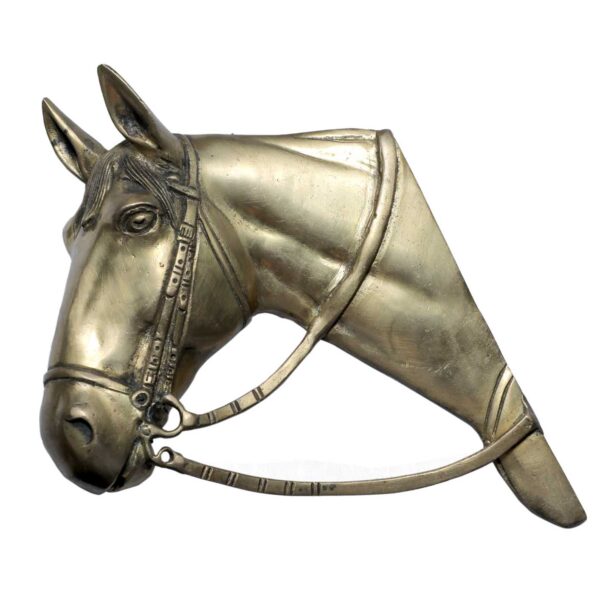 Brass horse Wall Hanging 6 Inch KBH09076