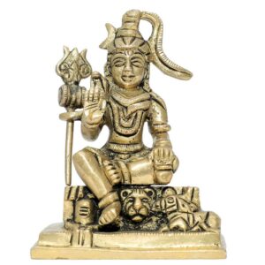 Brass Shiv Sankar 3.9 Inch KBH09096