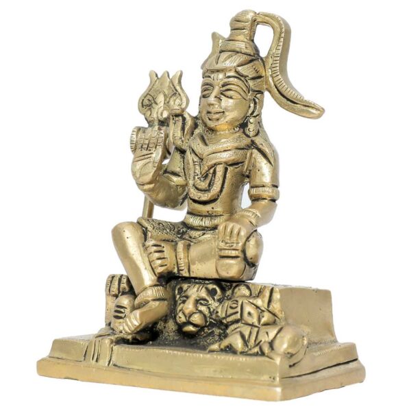 Brass Shiv Sankar 3.9 Inch KBH09096