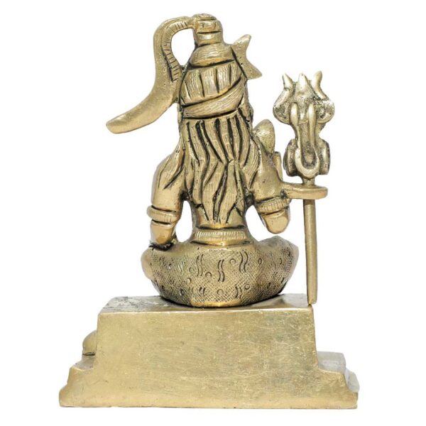 Brass Shiv Sankar 3.9 Inch KBH09096