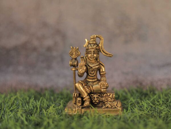 Brass Shiv Sankar 3.9 Inch KBH09096