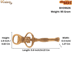 Brass Bottle Opener 1.9 Inch BH09626