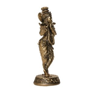 Brass Krishna 5.2 Inch KBH10034