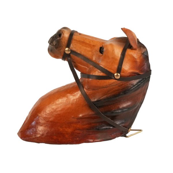 Leather Horse Face 7 Inch KBH10081