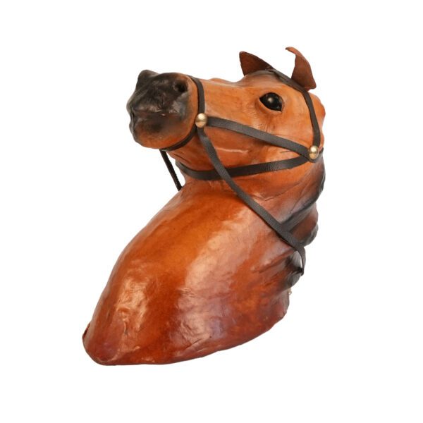 Leather Horse Face 7 Inch KBH10081