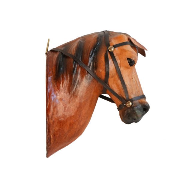 Leather Horse Face 7 Inch KBH10081