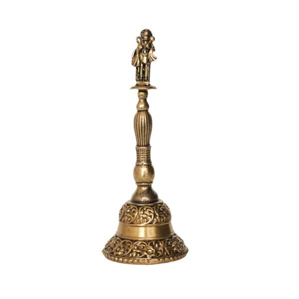 Brass Hanuman Bell 4.6 Inch KBH10129