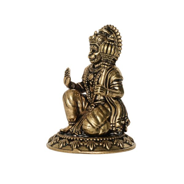 Brass Hanuman 2.8 Inch KBH10133