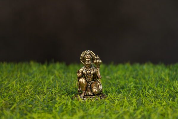 Brass Hanuman 2.8 Inch KBH10133