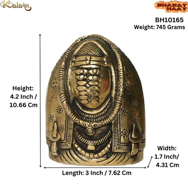 Brass Ashapura Maa 4.2 Inch KBH10165