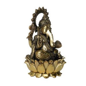 Brass Ganesha 8.5 Inch KBH10179