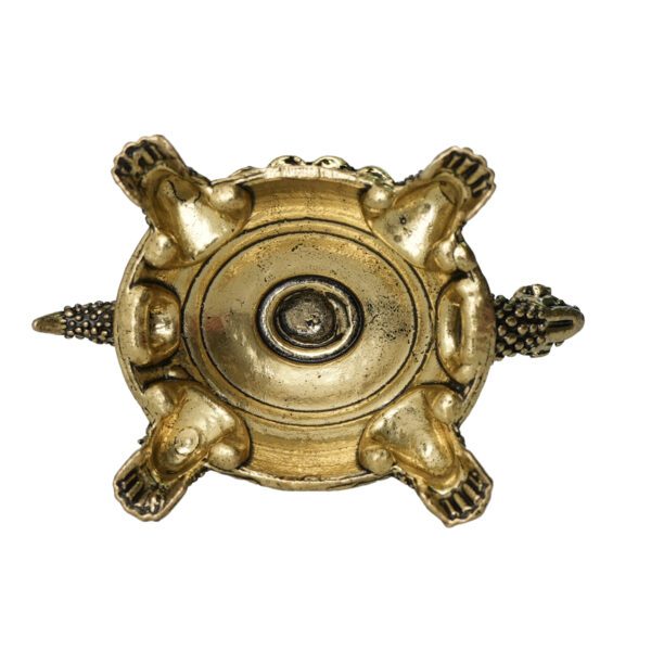 Brass Tortoise Diya 1.8 Inch KBH10184