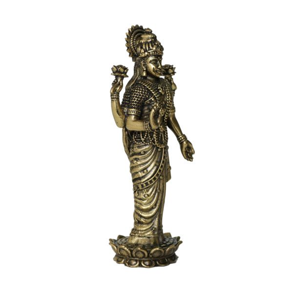 Brass Laxmi Ji 4.3 Inch KBH10188