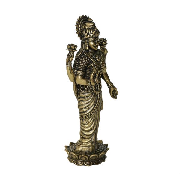 Brass Laxmi Ji 4.3 Inch KBH10188