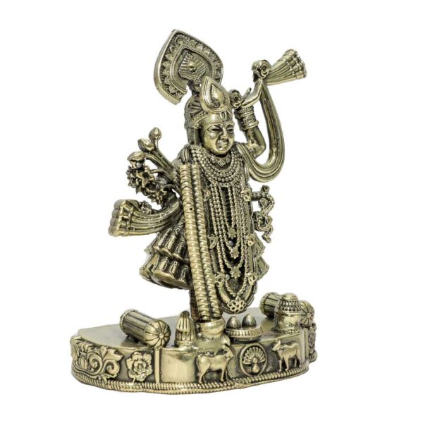 Brass shrinathji 4 Inch KBH10262