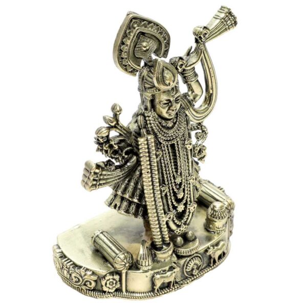 Brass shrinathji 4 Inch KBH10262