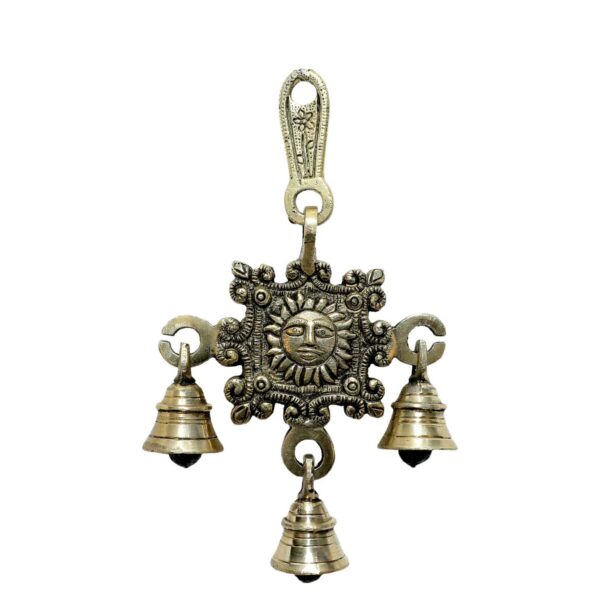 Brass Sun Bell 7 Inch KBH10280