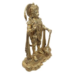 Brass Hanuman 17 Inch KBH10281