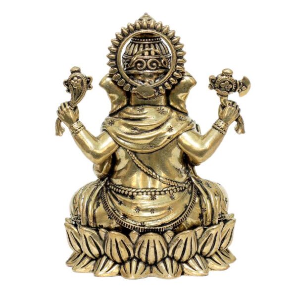 Brass Ganesha 3.9 Inch KBH10295