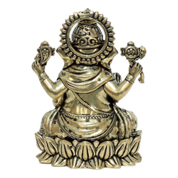 Brass Ganesha 3.3 Inch KBH10296