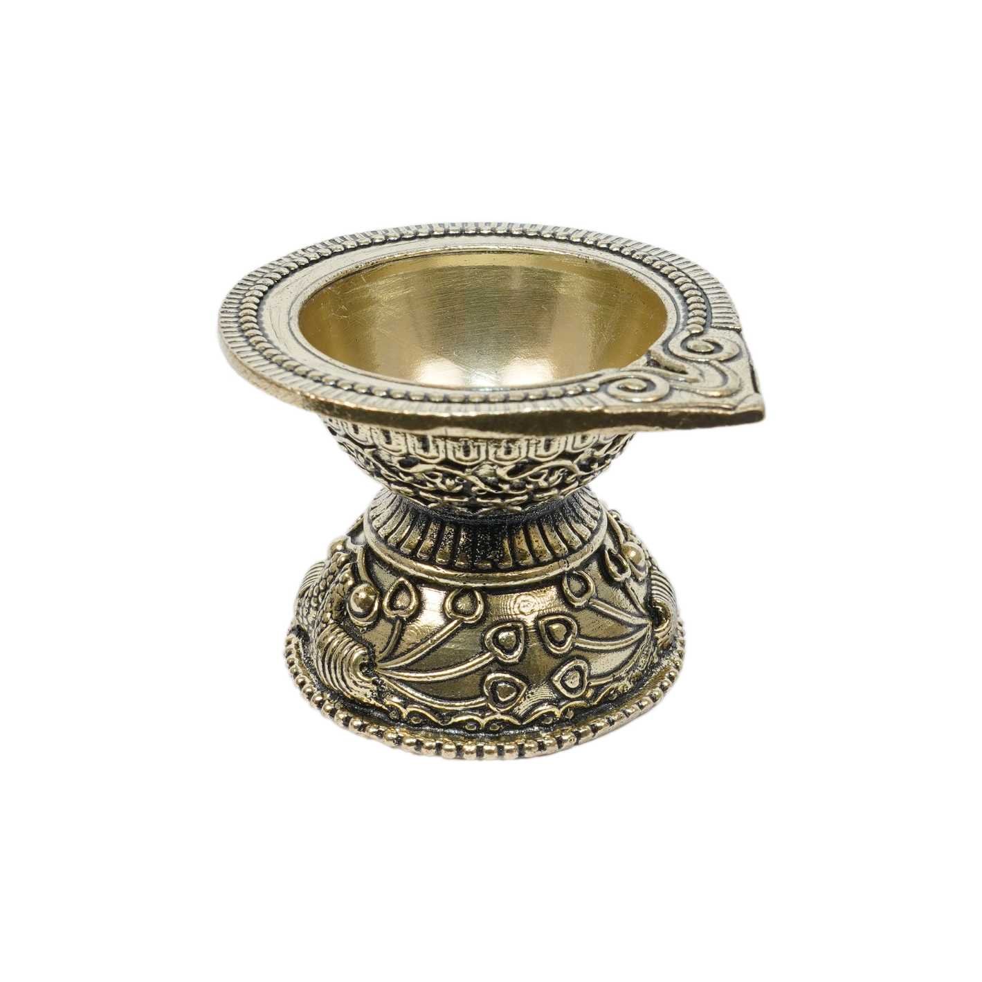 BH10299_5 Brass Diya 1.8 Inch KBH10299