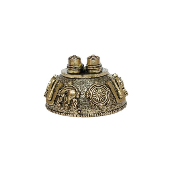 Brass Charan Paduka 1.5 Inch KBH10305