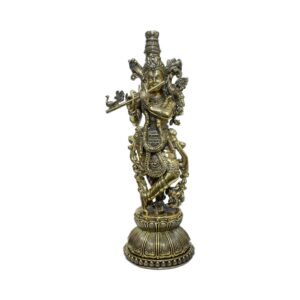 Brass Krishna 10.9 Inch KBH10311