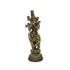 Brass Krishna 10.9 Inch KBH10311