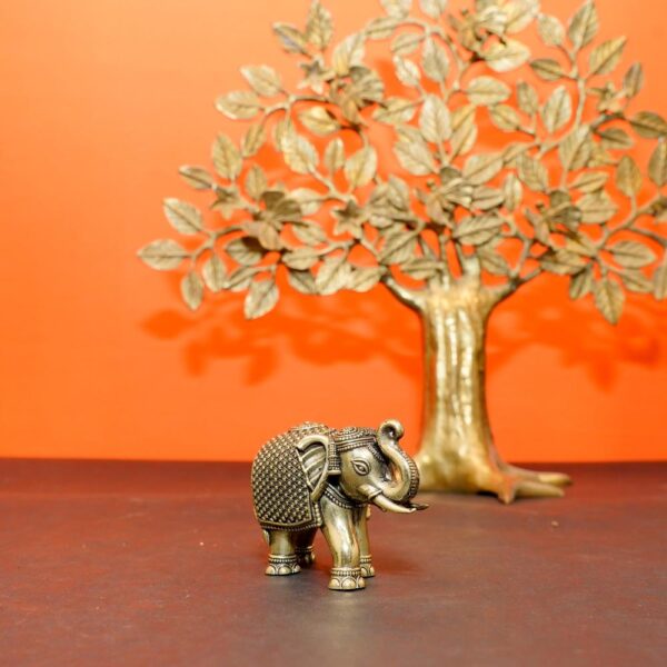 Brass Elephant 1.7 Inch KBH10387