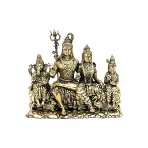 Brass Shiv Parivar 5 Inch KBH10389