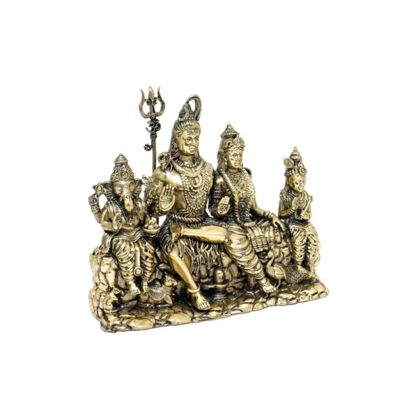 Brass Shiv Parivar 5 Inch KBH10389