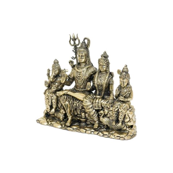 Brass Shiv Parivar 5 Inch KBH10389