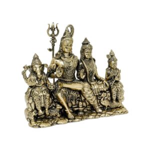 Brass Shiv Parivar 4.4 Inch KBH10390