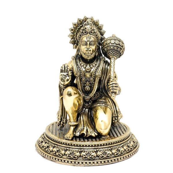 Brass Hanuman 4.5 Inch KBH10391