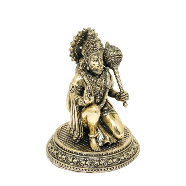 Brass Hanuman 4.5 Inch KBH10391