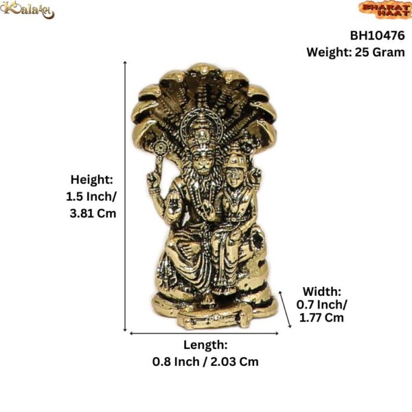 Brass Narsimha 1.5 Inch KBH10476