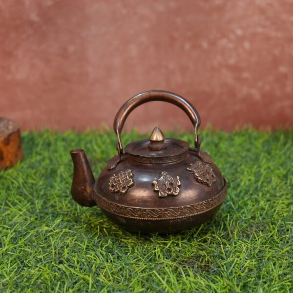 Copper & Brass Decorative Kettle 5.4 Inch BH09666