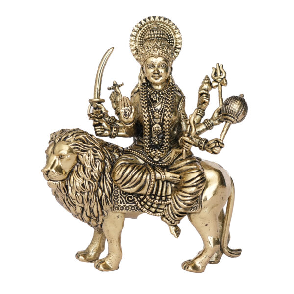 Brass Ambe maa 6 Inch BH09681