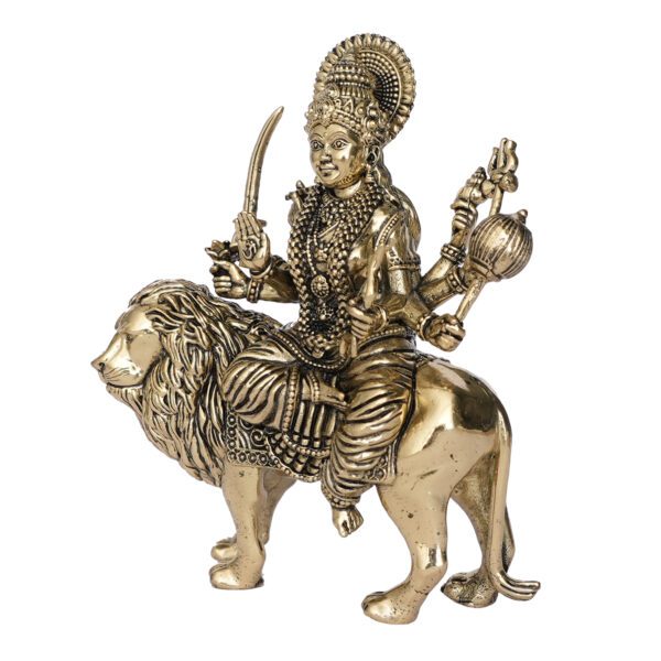 Brass Ambe maa 6 Inch BH09681