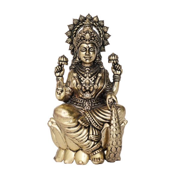 Brass Lakshmi 3.7 Inch BH09682