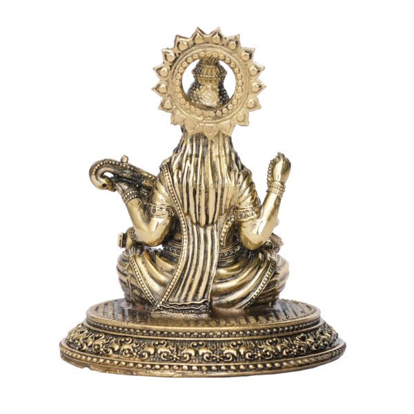 Brass Saraswati maa 3.7 Inch BH09686