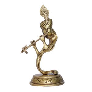 Brass Krishna 8.5 Inch BH09690