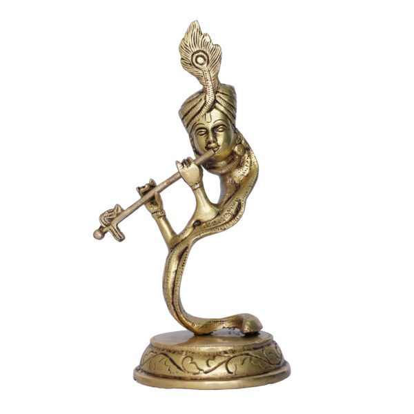 Brass Krishna 8.5 Inch BH09690