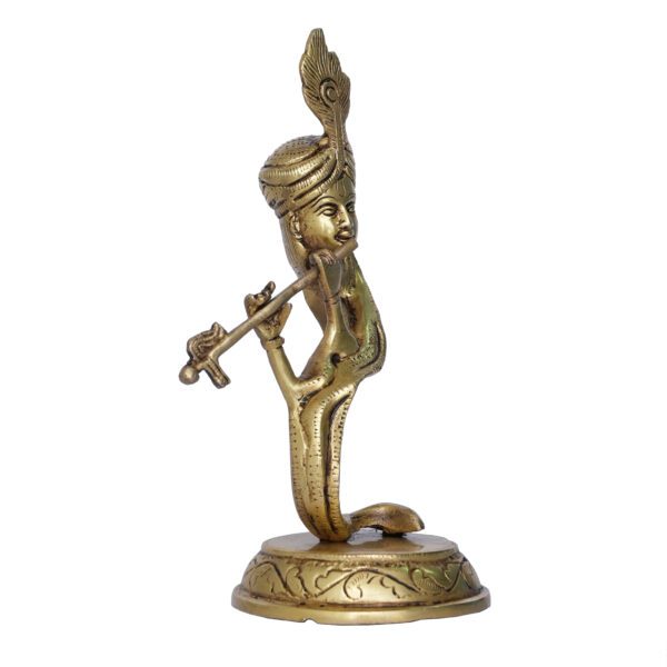 Brass Krishna 8.5 Inch BH09690