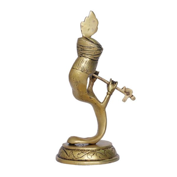 Brass Krishna 8.5 Inch BH09690