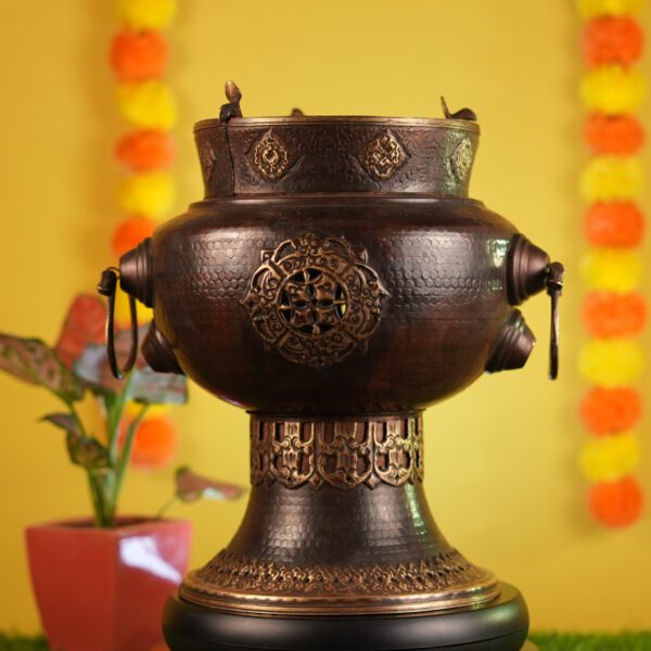 Copper & Brass Teapot Set 24 Inch BH09665